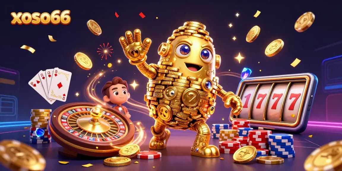 Spin the reels at xoso66 with exciting win opportunities showcasing colorful casino elements.