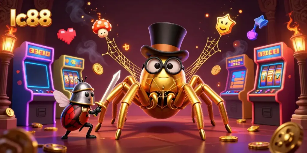 Engage in the thrilling lc88 casino experience with dynamic visuals of games and characters.