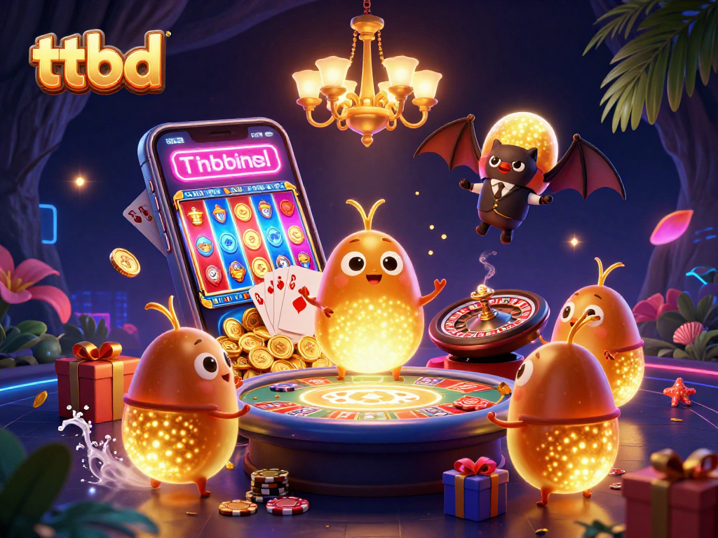 Experience thrilling betting action at ttbd featuring colorful slot games, glowing ambiance, and engaging gameplay.