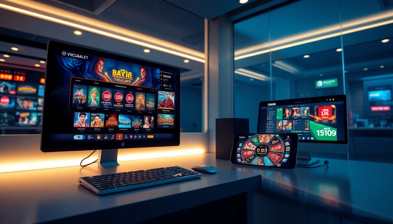 Experience top-tier online gambling with VVVWIN's casino games interface.