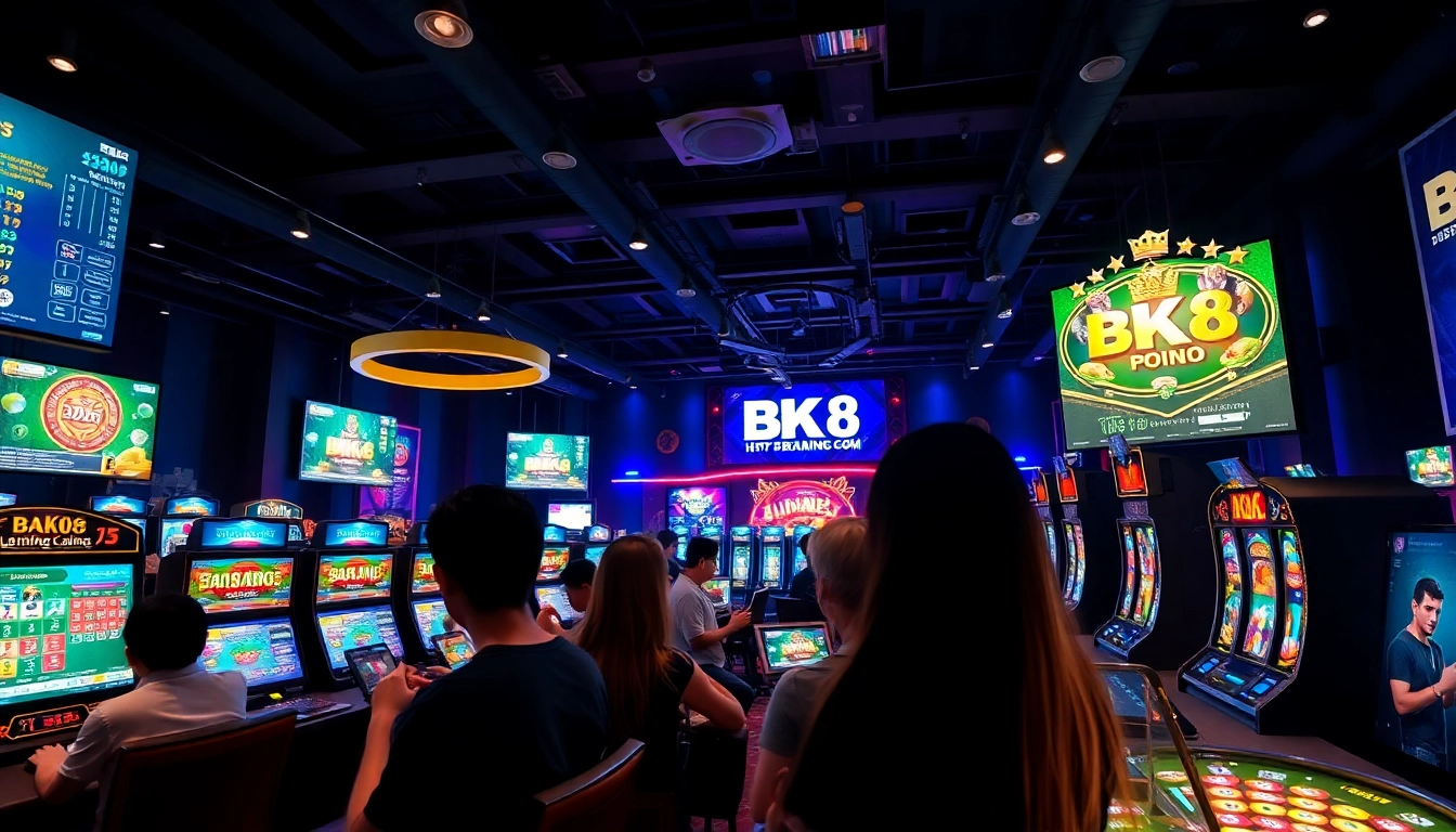Dynamic online gaming scene highlighting the BK860S platform experience.