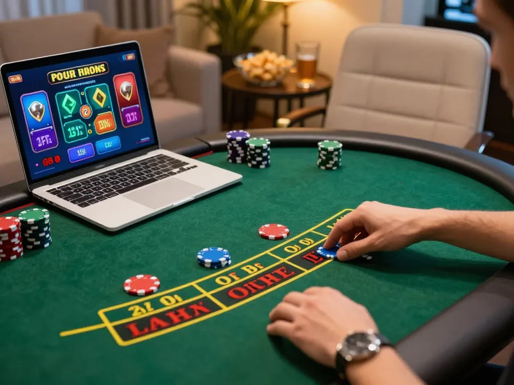 TR88 online players engaged at a live dealer blackjack table, showcasing active gameplay and vibrant graphics.