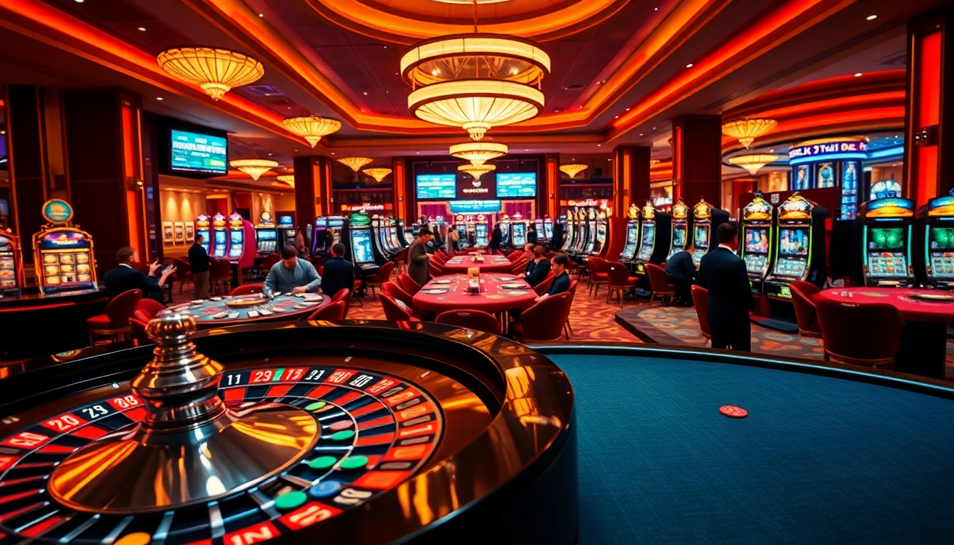 Experience the thrill of gambling at Trang Chủ QQ88 with vibrant casino games and engaging players.