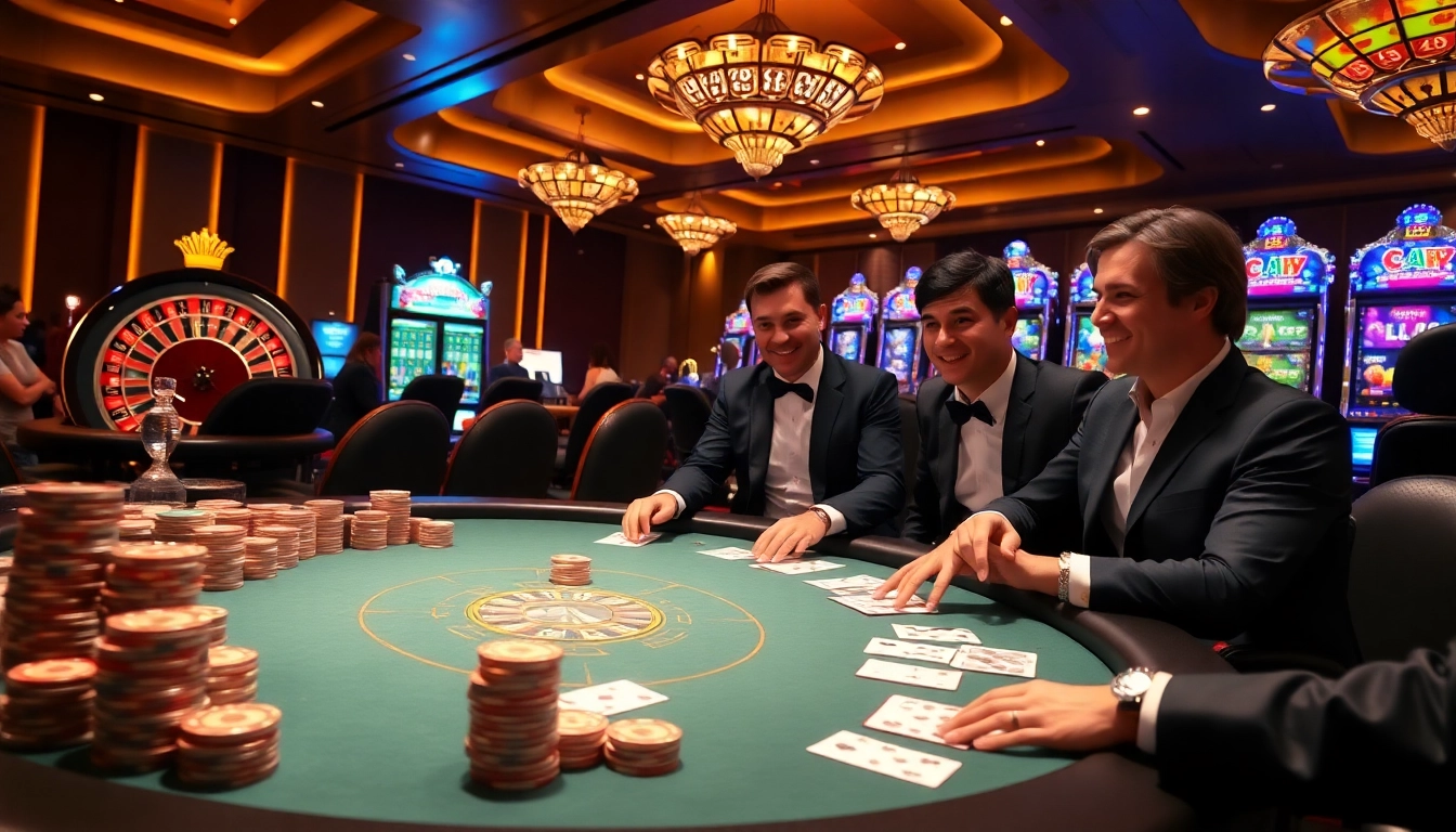 Experience thrilling gameplay at CM88 casino with stacked poker chips and high-stakes excitement.